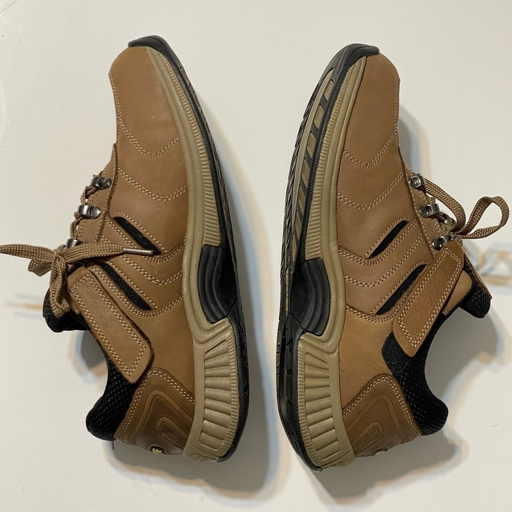 Orthofeet BioFit Shreveport Mens Size 8.5 W Brown Leather Orthopedic Shoes - Picture 4 of 12
